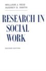 Image for Research in Social Work