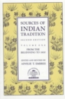 Image for Sources of Indian Tradition : From the Beginning to 1800