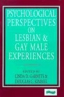 Image for Psychological Perspectives on Lesbian and Gay Male Experiences