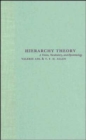 Image for Hierarchy Theory : A Vision, Vocabulary, and Epistemology