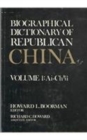 Image for Biographical Dictionary of Republican China