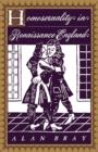 Image for Homosexuality in Renaissance England