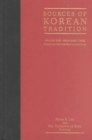 Image for Sources of Korean Tradition : From the Sixteenth to the Twentieth Centuries