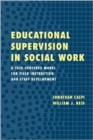 Image for Educational supervision in social work  : a task-centered model for field instruction and staff development