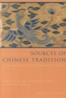 Image for Sources of Chinese traditionVol. 2: From 1600 through the twentieth century