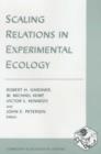 Image for Scaling Relations in Experimental Ecology
