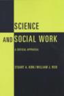 Image for Science and social work  : a critical appraisal