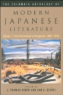 Image for The Columbia anthology of modern Japanese literature  : from restoration to occupation, 1868-1945