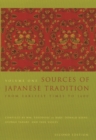 Image for Sources of Japanese Tradition