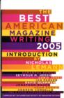 Image for The Best American Magazine Writing 2005