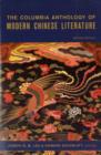 Image for The Columbia anthology of modern Chinese literature