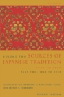 Image for Sources of Japanese traditionVol. 2 Part 2: 1868 to 2000