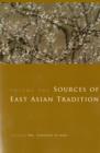 Image for Sources of East Asian traditionVol. 1: Premodern Asia