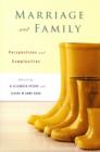 Image for Marriage and family  : perspectives and complexities