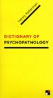 Image for Dictionary of Psychopathology
