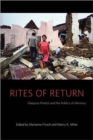 Image for Rites of return  : diaspora poetics and the politics of memory