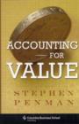 Image for Accounting for value