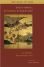 Image for Traditional Japanese literature  : an anthology, beginnings to 1600