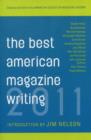 Image for The Best American Magazine Writing 2011