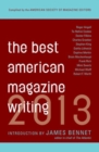 Image for The Best American Magazine Writing 2013
