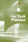 Image for The task planner: an intervention resource for human service professionals
