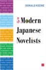 Image for Five modern Japanese novelists