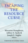 Image for Escaping the resource curse