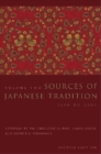 Image for Sources of Japanese Tradition: 1600 to 2000 : Vol. 2
