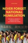 Image for Never forget national humiliation: historical memory in Chinese politics and foreign relations
