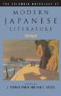 Image for The Columbia anthology of modern Japanese literature: from restoration to occupation, 1868-1945