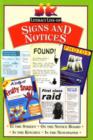 Image for Signs and Notices