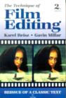 Image for The technique of film editing