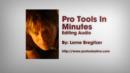 Image for Pro Tools in Minutes #4 [E-ONLY PRODUCT]: Editing Audio