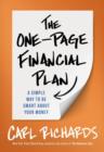 Image for The one-page financial plan  : a simple way to be smart about your money