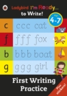 Image for First Writing Practice: Ladybird I&#39;m Ready to Write Sticker Activity Book