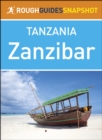 Image for Rough Guides Snapshot Tanzania: Zanzibar.