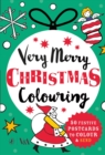 Image for Very Merry Christmas Colouring : 50 Festive Postcards to Colour and Send