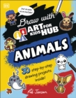 Image for Animals: 30 step-by-step drawing projects inside!