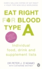 Image for Eat Right for Blood Type A