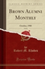 Image for Brown Alumni Monthly, Vol. 81: October, 1980 (Classic Reprint)
