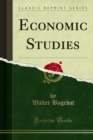 Image for Economic Studies