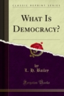 Image for What Is Democracy?