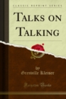 Image for Talks on Talking
