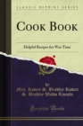 Image for Cook Book: Helpful Recipes for War Time