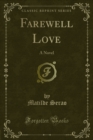 Image for Farewell Love: A Novel