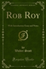 Image for Rob Roy: With Introductory Essay and Notes