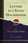 Image for Letters to a Young Housekeeper