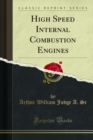 Image for High Speed Internal Combustion Engines