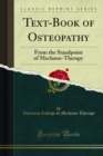 Image for Text-Book of Osteopathy: From the Standpoint of Mechano-Therapy