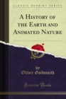 Image for History of the Earth and Animated Nature